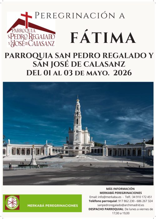 Fátima San Pedro Regalado. Cartel